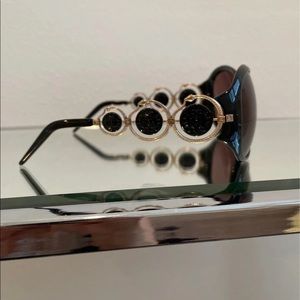 Roberto Cavalli classic black sunglasses